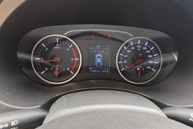 Used Great Wall Wingle 7 2021 2.0T Diesel 4x4 Elite Version Big Double GW4D20M Instrument Cluster