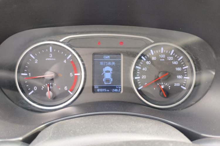 Used Great Wall Wingle 7 2021 2.0T Diesel Two-Wheel Drive Value Edition Big Double GW4D20M Instrument Cluster