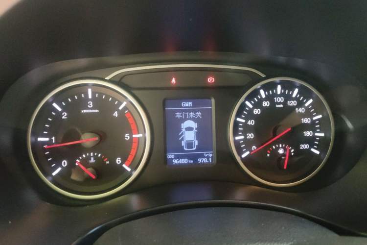 Used Great Wall Wingle 7 2021 2.0T Diesel 4x4 Elite Version Big Double GW4D20M Instrument Cluster