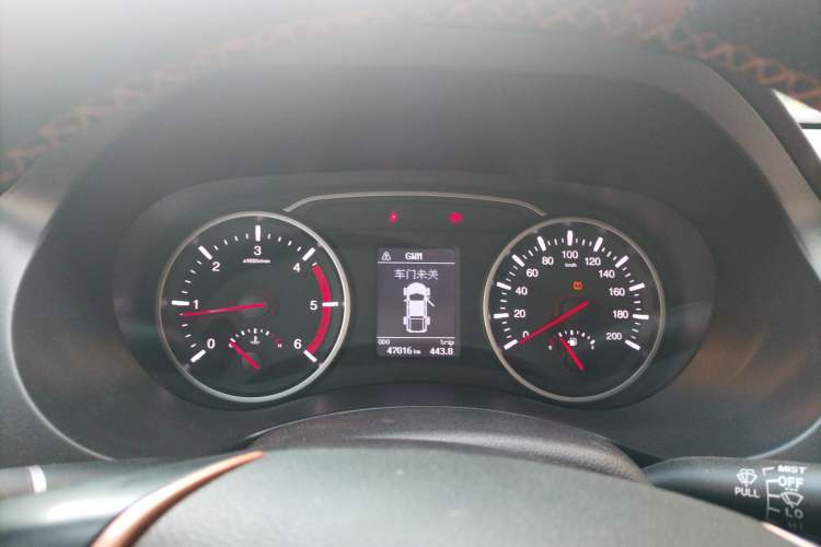 Used Great Wall Wingle 7 2021 2.0T Diesel 4x4 Elite Version Big Double GW4D20M Instrument Cluster