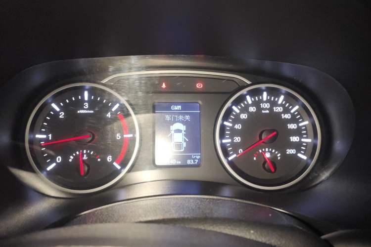 Used Great Wall Wingle 7 2021 2.0T Diesel Two-Wheel Drive Value Edition Big Double GW4D20M Instrument Cluster