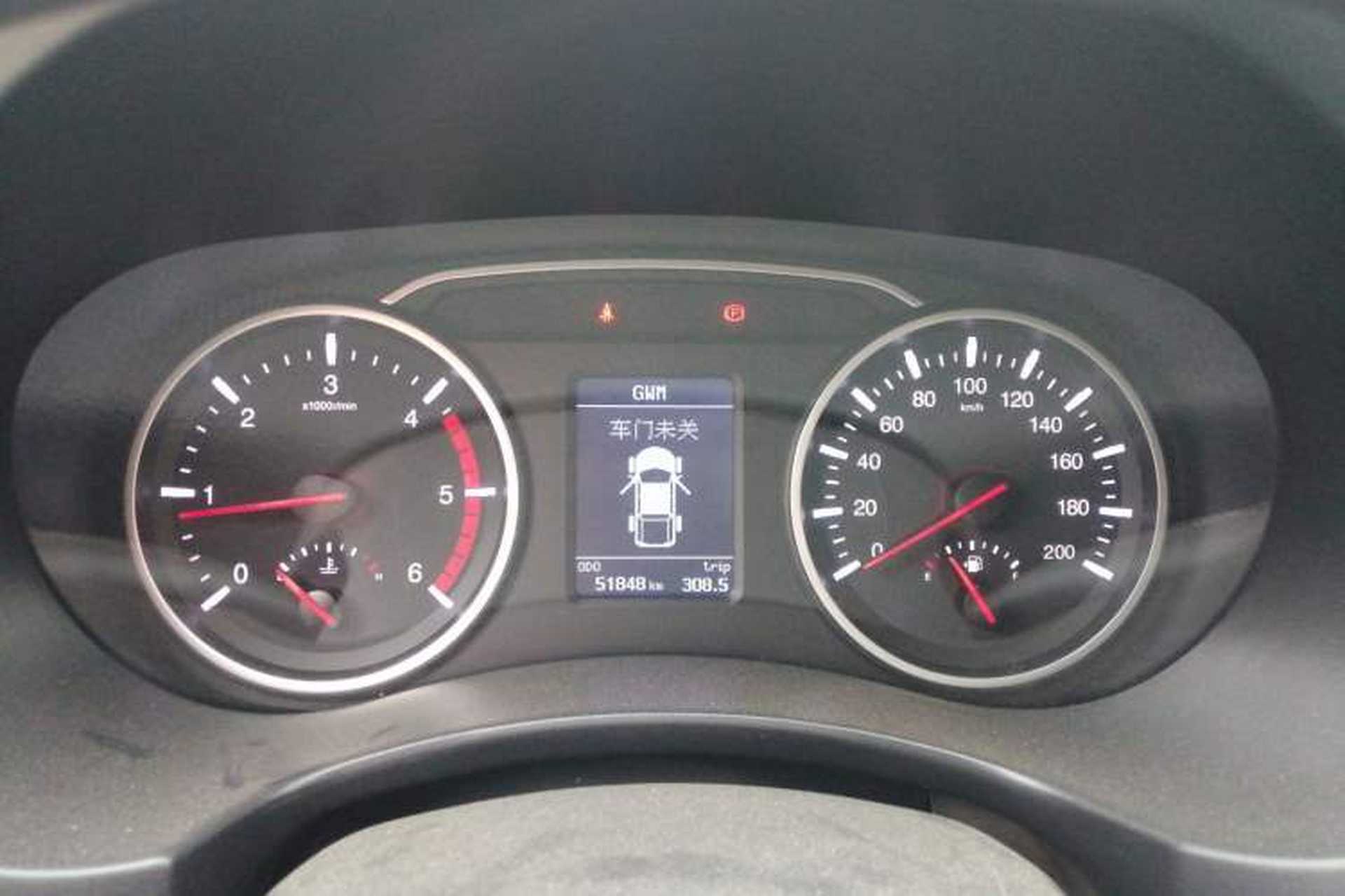 Used Great Wall Wingle 7 2021 2.0T Diesel Two-Wheel Drive Value Edition Big Double GW4D20M Instrument Cluster