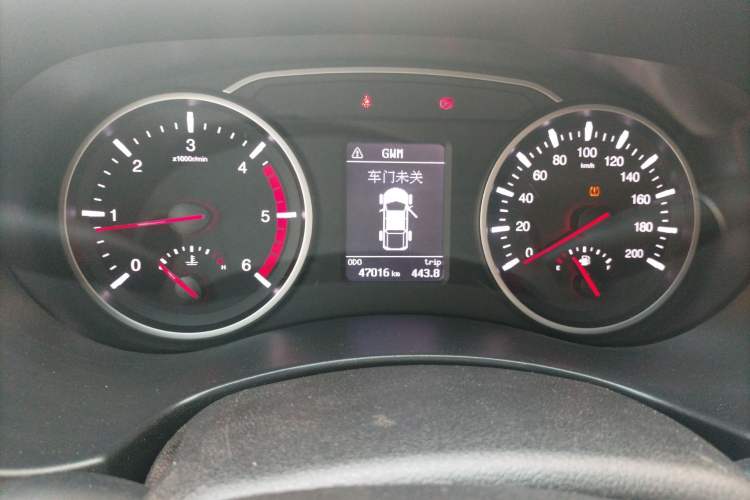 Used Great Wall Wingle 7 2021 2.0T Diesel 4x4 Elite Version Big Double GW4D20M Odometer Close Up