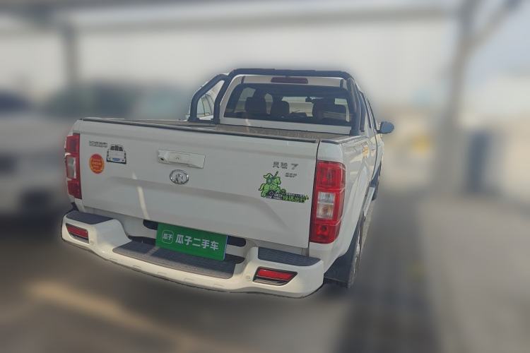Used Great Wall Wingle 7 2021 2.0T Gasoline Two-Wheel Drive Elite Version with Large Double Cabin GW4C20B Rear