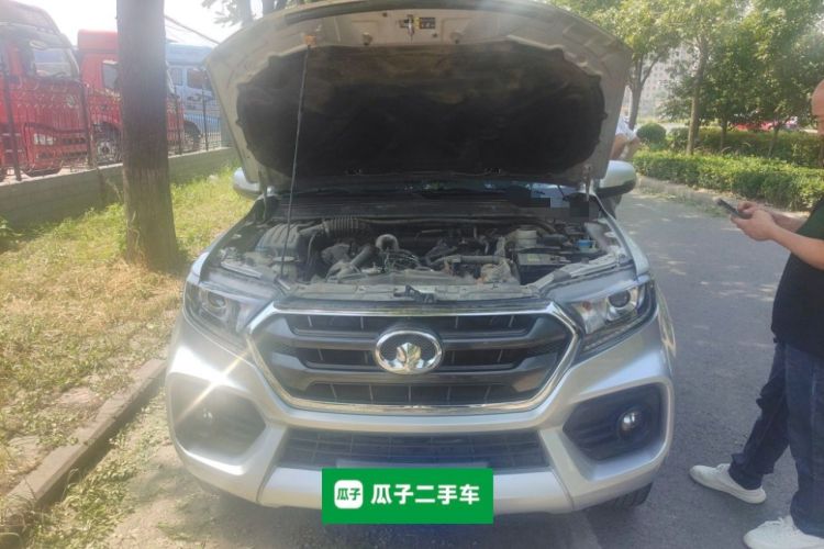 Used Great Wall Wingle 7 2022 2.0T Diesel Two-Wheel Drive Value-Plus Version Big Double Cab GW4D20M Engine Bay