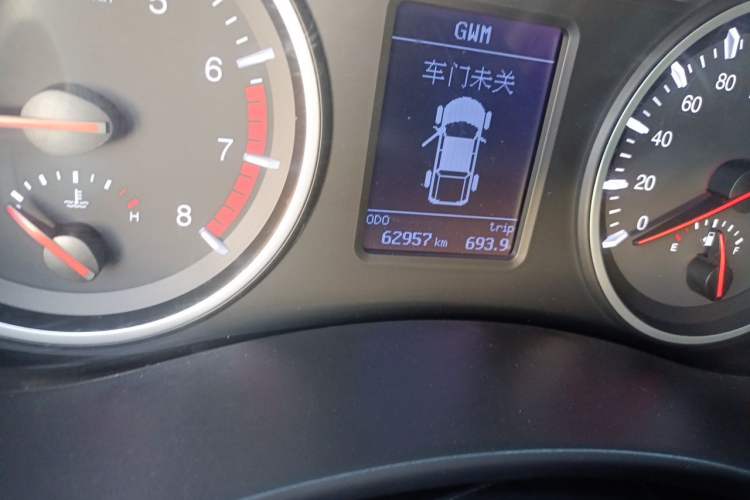 Used Great Wall Wingle 7 2022 2.0T Gasoline Two-Wheel Drive Practical Version Small Double GW4C20B Odometer Close Up