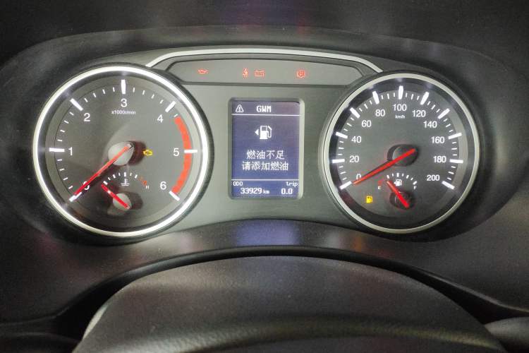Used Great Wall Wingle 7 2022 2.0T Diesel Two-Wheel Drive Value-Plus Version Big Double Cab GW4D20M Odometer Close Up