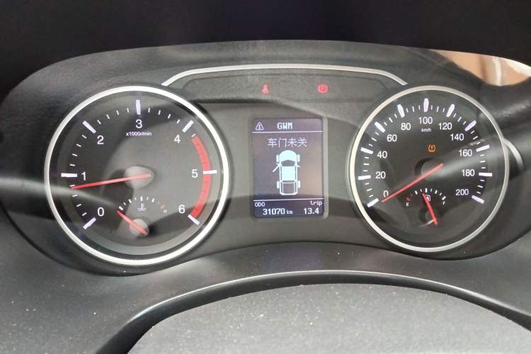Used Great Wall Wingle 7 2022 2.0T Diesel Two-Wheel Drive Practical Version Big Double Cab GW4D20M Instrument Cluster