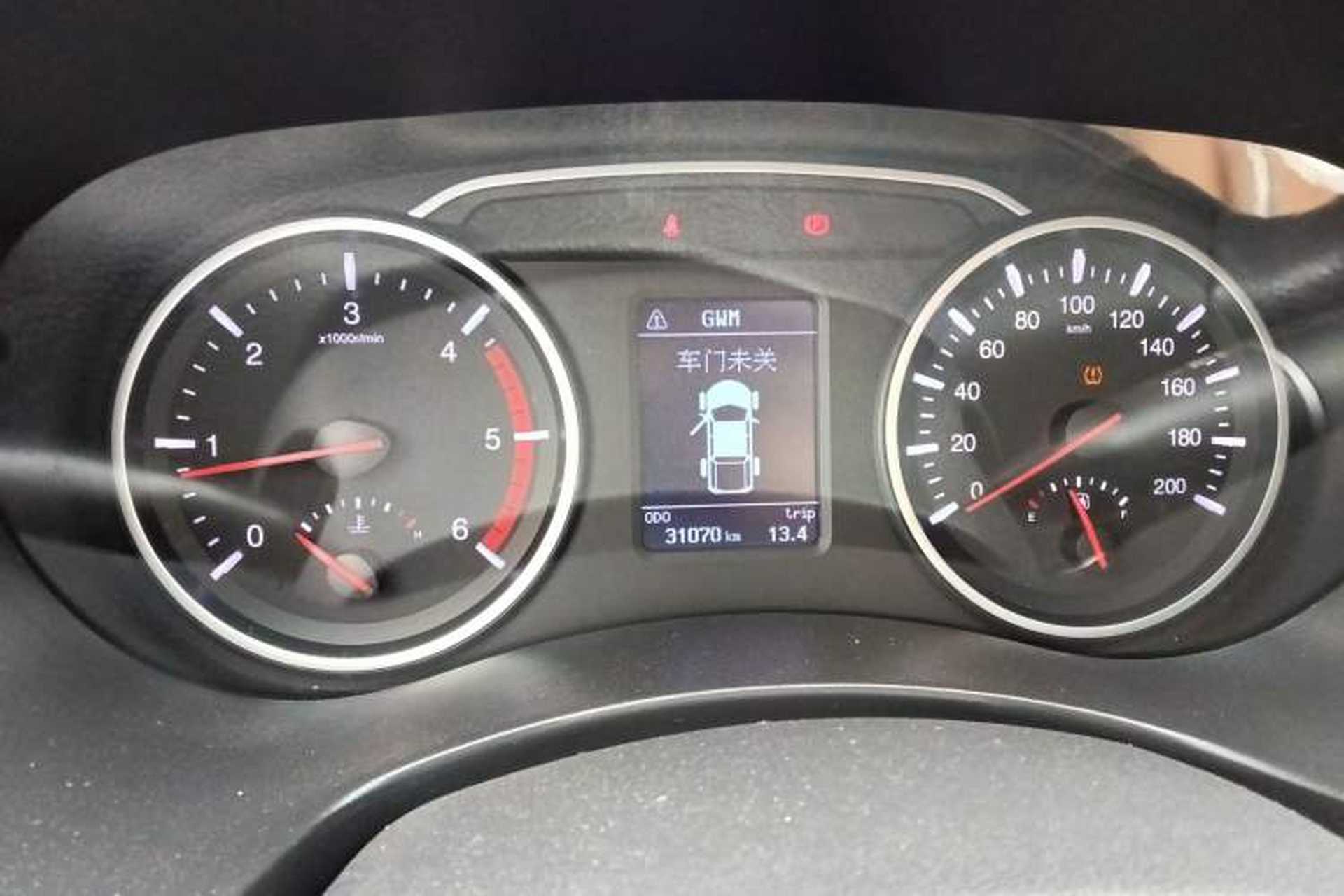 Used Great Wall Wingle 7 2022 2.0T Diesel Two-Wheel Drive Practical Version Big Double Cab GW4D20M Instrument Cluster