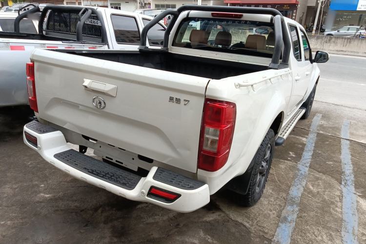 Used Great Wall Wingle 7 2022 2.0T Diesel Two-Wheel Drive Practical Version Big Double Cab GW4D20M Rear Right 45 Deg