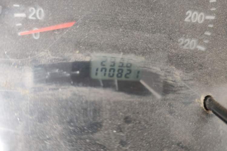 Used Hafei Sailor 2009 1.5L Manual Comfort Model Odometer Close Up