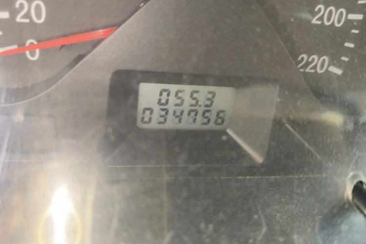 Used Hafei Sailor 2009 1.5L Manual Comfort Model Odometer Close Up