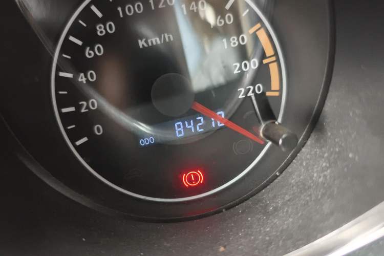 Used Haima 3 2008 1.8L Sport Edition Odometer Close Up