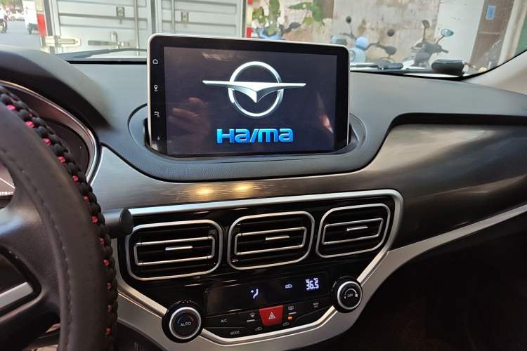Used Haima 6P 2021 1.2T PHEV Long-Range Luxury Model Audio And AC Panel