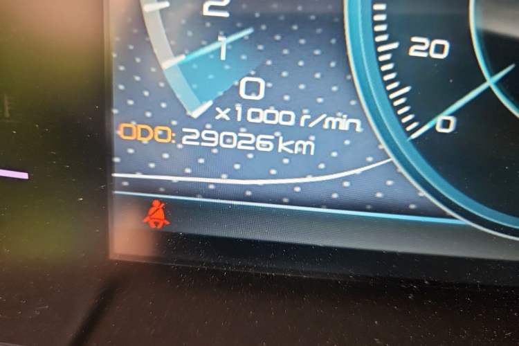 Used Haima 7X 2020 1.6 TGDI Automatic Luxury Model Odometer Close Up