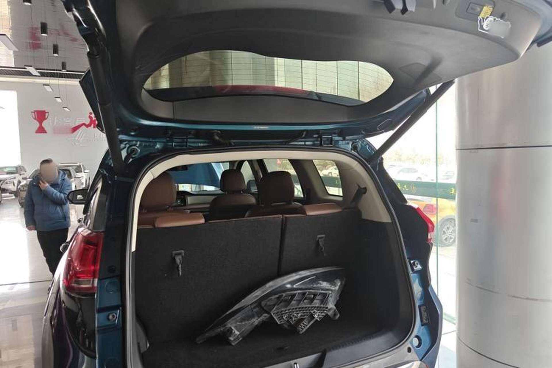Used Haima 7X 2020 1.6 TGDI Automatic Flagship Model Trunk