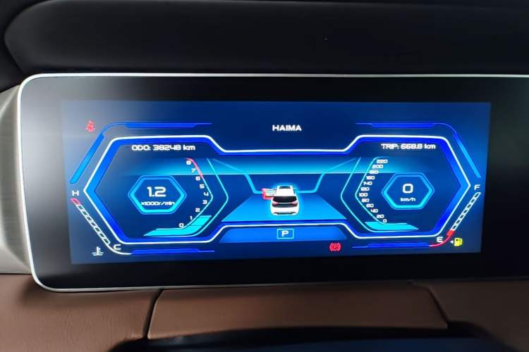 Used Haima 7X 2020 1.6 TGDI Automatic Flagship Model Instrument Cluster