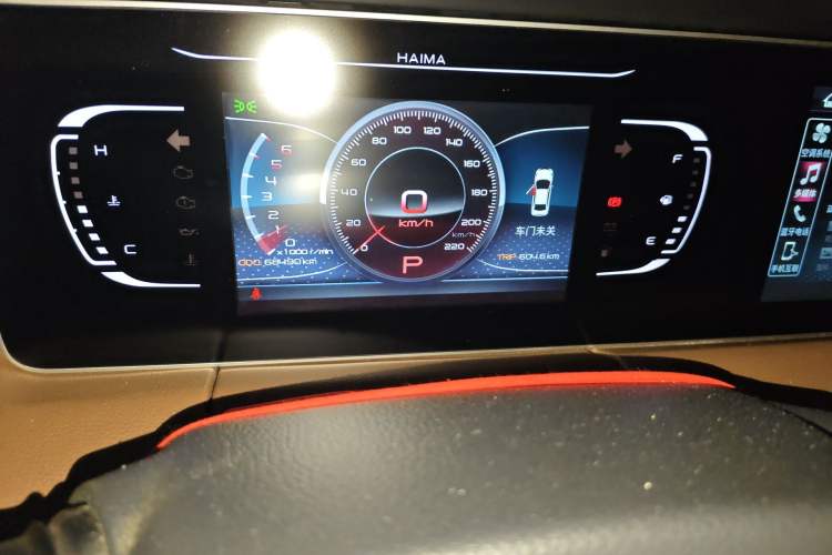 Used Haima 7X 2020 1.5T Automatic Elite Edition Odometer Close Up