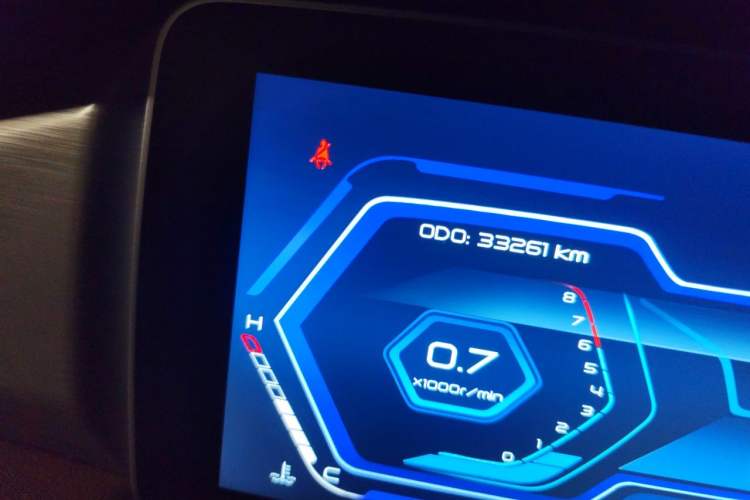 Used Haima 7X 2020 1.6 TGDI Automatic Flagship Model Odometer Close Up