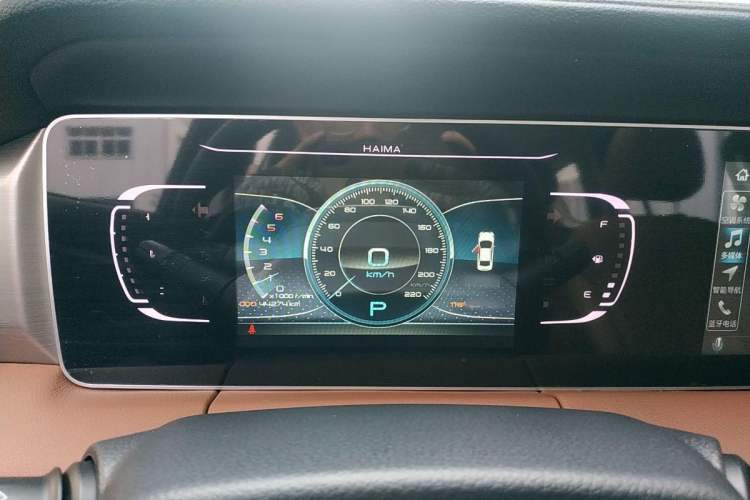 Used Haima 7X 2020 1.6 TGDI Automatic Luxury Model Odometer Close Up