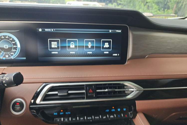 Used Haima 7X 2020 1.6 TGDI Automatic Flagship Model Audio And AC Panel