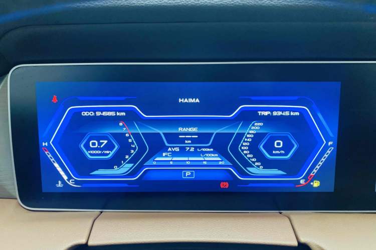 Used Haima 7X 2020 1.6 TGDI Automatic Flagship Model Interior 8