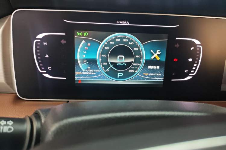 Used Haima 7X 2023 1.6 TGDI Automatic Luxury Version Odometer Close Up