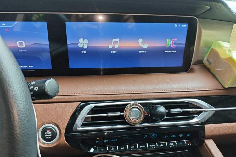 Used Haima 7X New Energy 2022 7X-E Pure Electric Comfort Model Audio And AC Panel