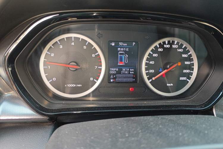 Used Haima 8S 2019 1.6 TGDI Automatic Trend Edition Odometer Close Up