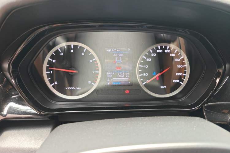 Used Haima 8S 2019 1.6 TGDI Automatic Trend Edition Odometer Close Up