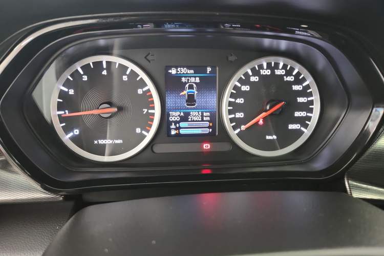 Used Haima 8S 2019 1.6 TGDI Automatic Trend Edition Odometer Close Up