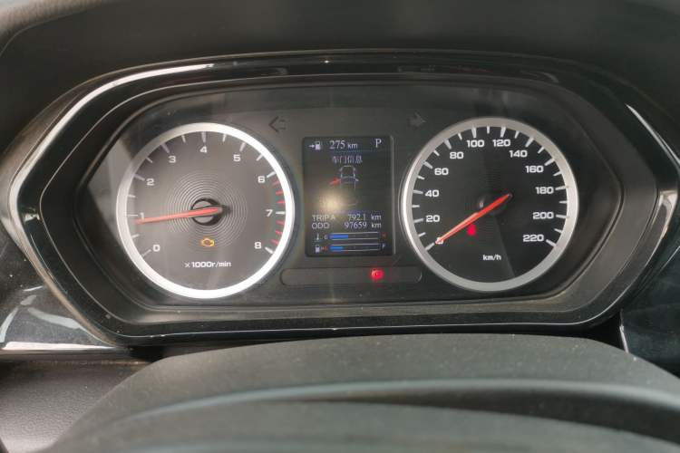 Used Haima 8S 2019 1.6 TGDI Automatic Trend Edition Odometer Close Up