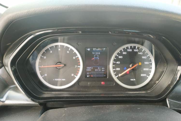 Used Haima 8S 2019 1.6 TGDI Automatic Smart Edition Odometer Close Up