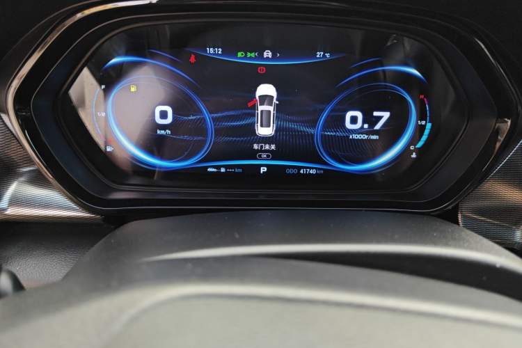 Used Haima 8S 2019 1.6 TGDI Automatic Luxury Edition Odometer Close Up