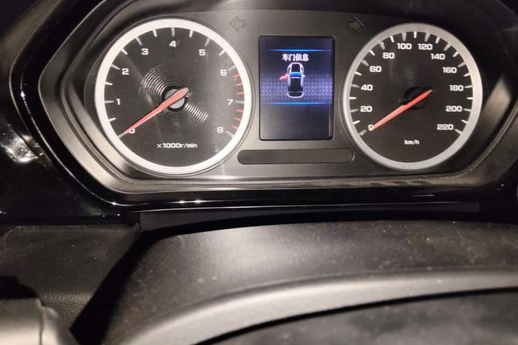 Used Haima 8S 2020 1.6 TGDI Manual Elite Model Odometer Close Up