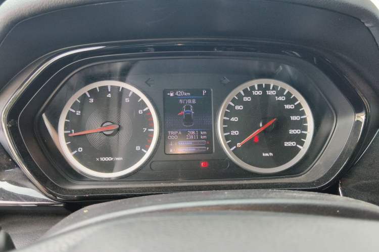 Used Haima 8S 2020 1.6 TGDI Automatic Elite Model Instrument Cluster