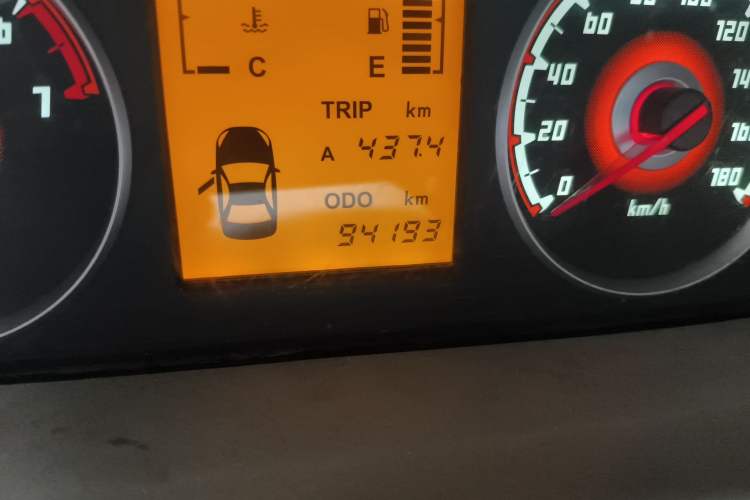 Used Haima Aishang 2012 1.0L Standard Edition Odometer Close Up