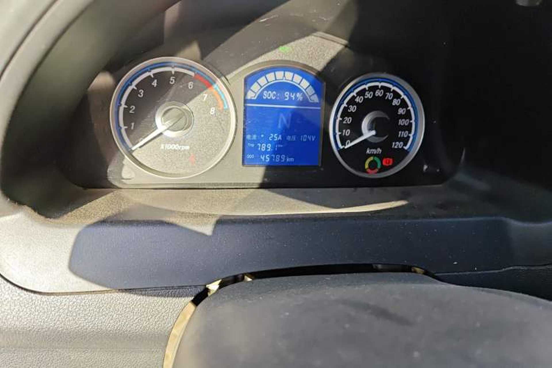 Used Haima Aishang EV 2017 EV160 Odometer Close Up