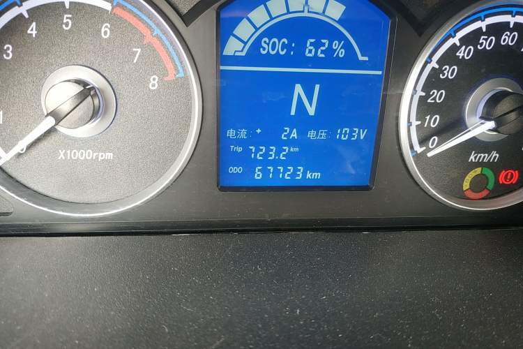 Used Haima Aishang EV 2017 EV160 Odometer Close Up