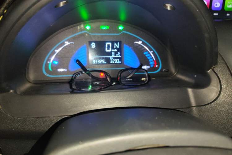 Used Haima Aishang EV 2018 Standard Model Odometer Close Up