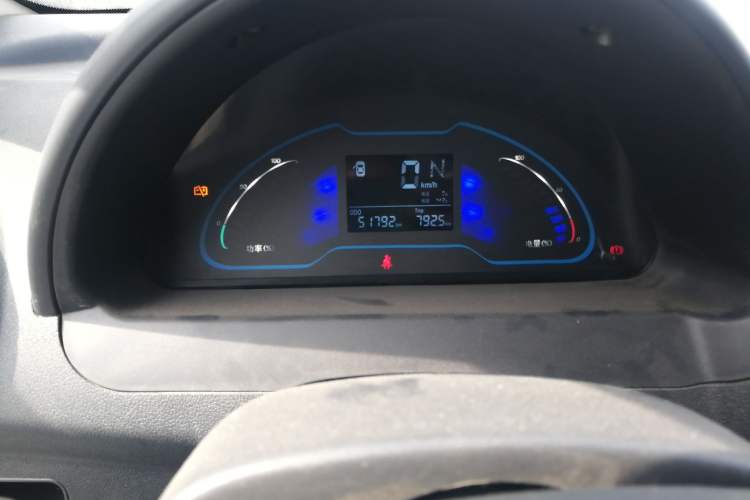 Used Haima Aishang EV 2018 Standard Model Odometer Close Up