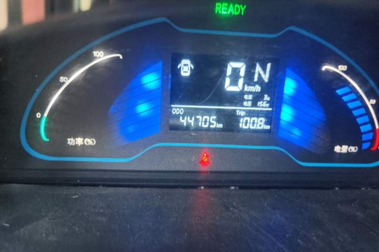 Used Haima Aishang EV 2018 Standard Model Odometer Close Up