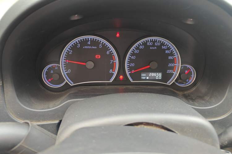 Used Haima Fumei 2011 1.6L Manual Comfort Edition Odometer Close Up