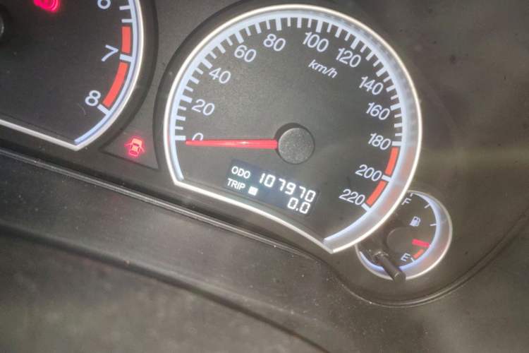 Used Haima Fumei 2011 1.6L Manual Comfort Edition Odometer Close Up