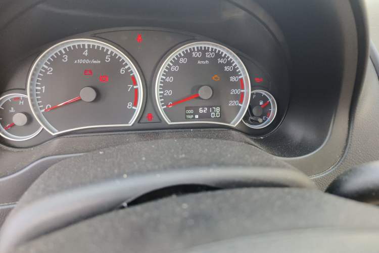Used Haima Fumei 2011 1.6L Manual Comfort Edition Odometer Close Up