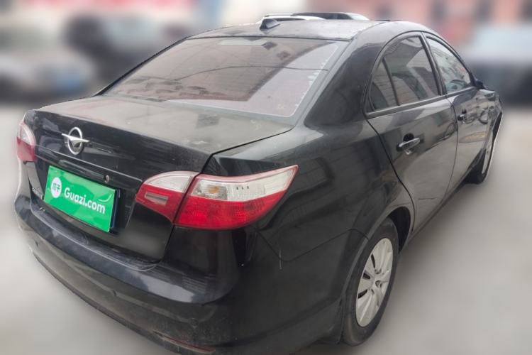 Used Haima Fumei 2012 Sedan 1.6L Manual Fashion Edition Rear Right 45 Deg