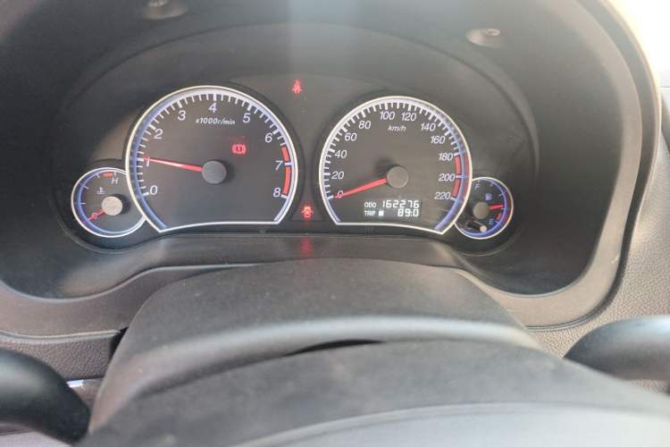 Used Haima Fumei 2012 Sedan 1.6L Manual Elite Edition Odometer Close Up