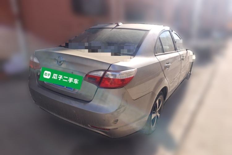 Used Haima Fumei 2012 Sedan 1.6L Manual Elite Edition Rear Right 45 Deg