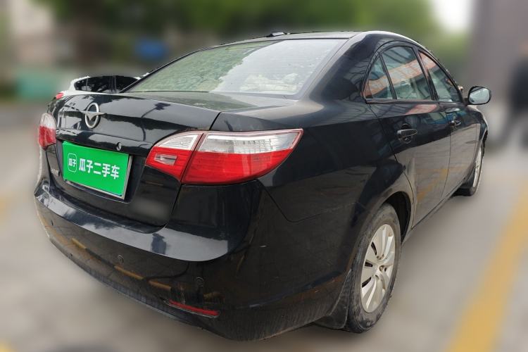 Used Haima Fumei 2013 Sedan 1.6L Manual Fashion Edition Rear Right 45 Deg