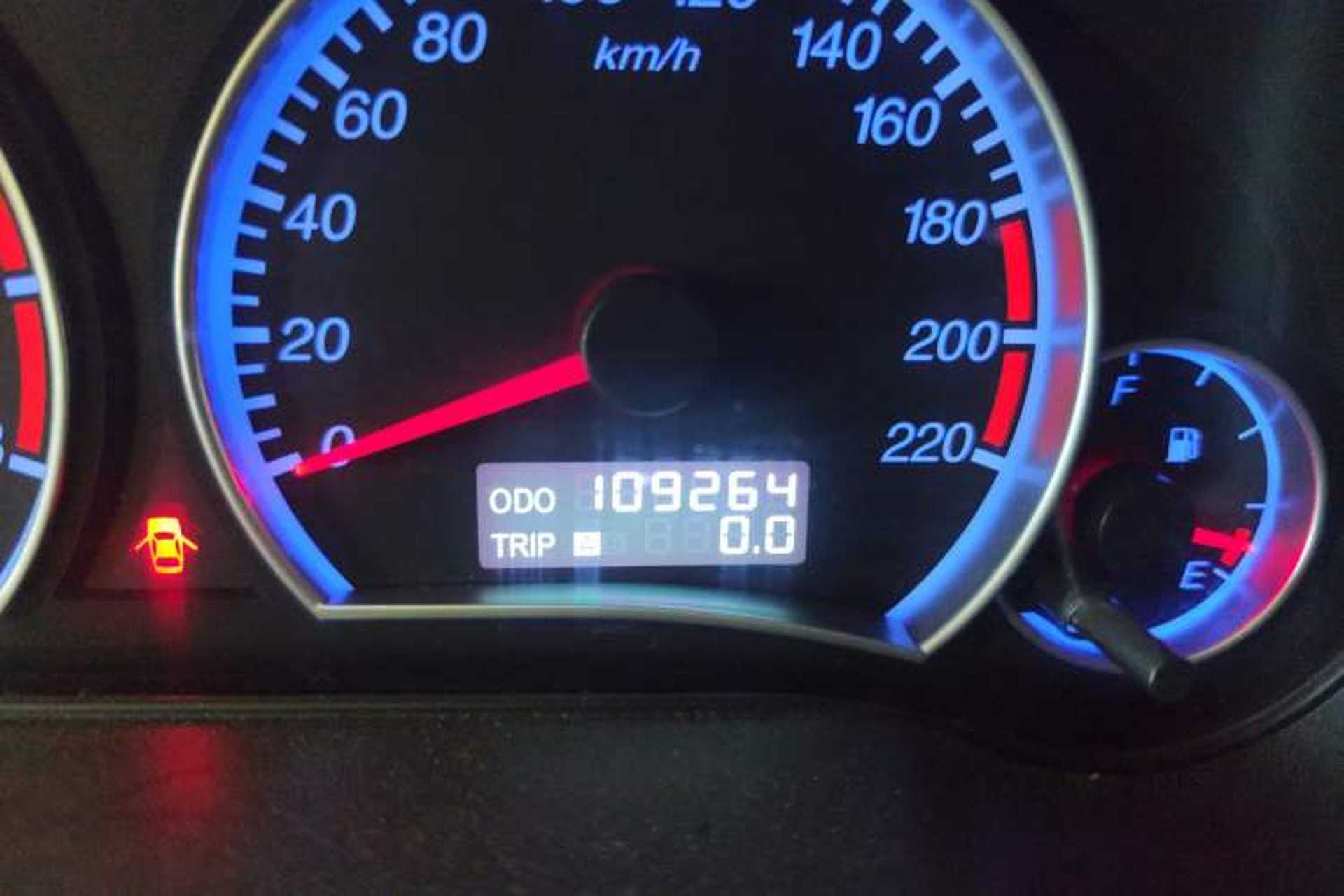 Used Haima Fumei 2013 Sedan 1.6L Manual Champion Edition Odometer Close Up